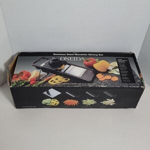 Oneida Stainless Steel Mandolin Slicing Set